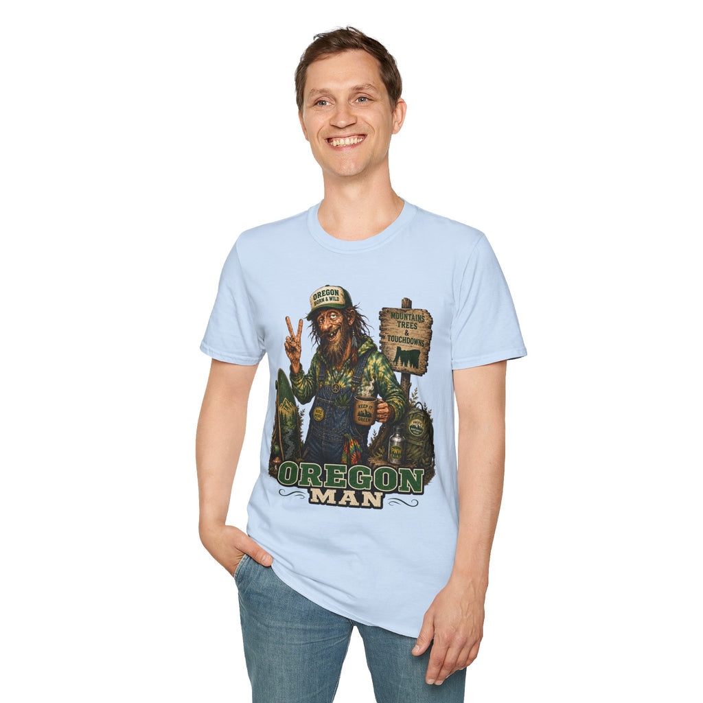 The Oregon Man Graphic T-Shirt