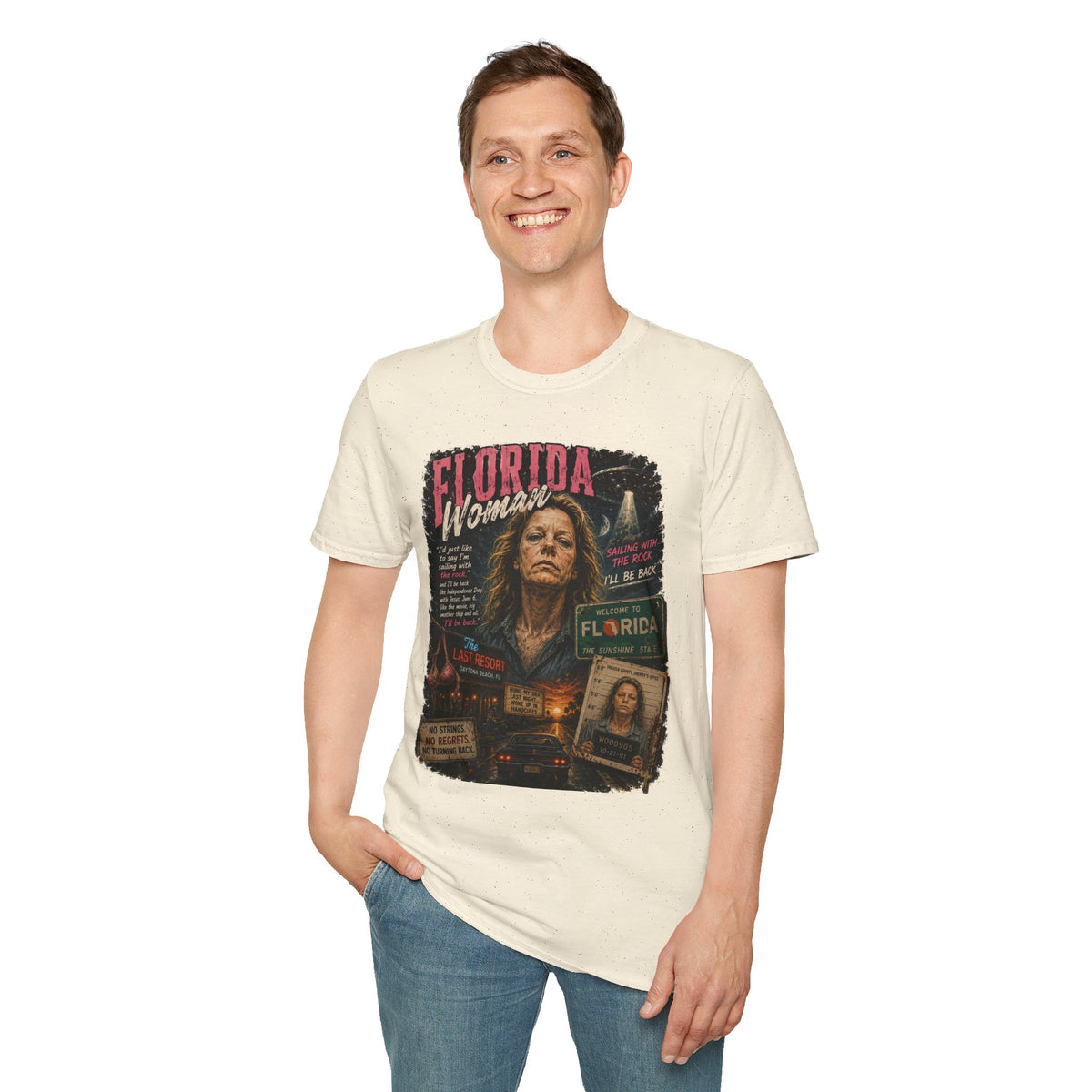 Florida Woman Highway Hooker T-Shirt