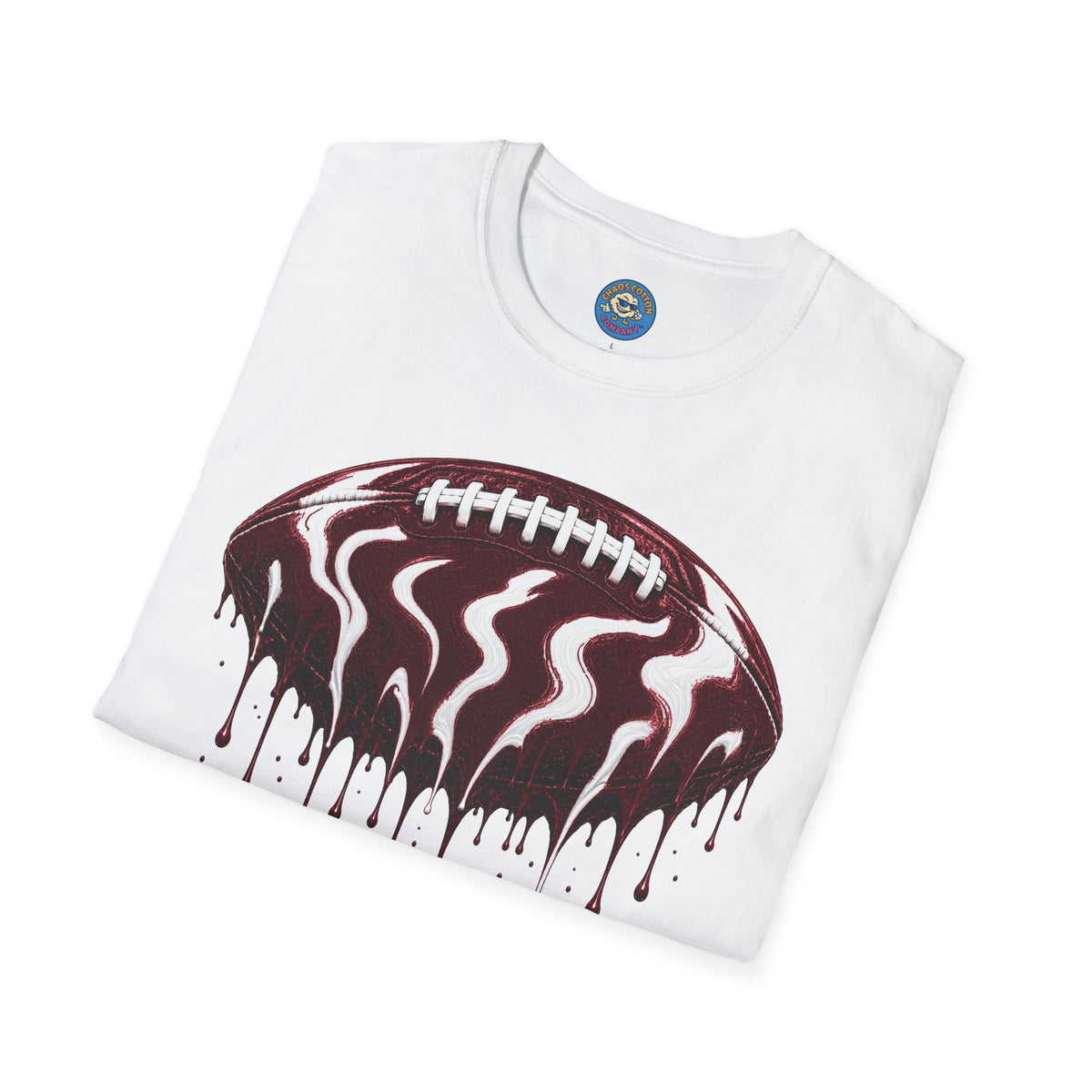 Texas A&M Aggies Drip Football T-Shirt