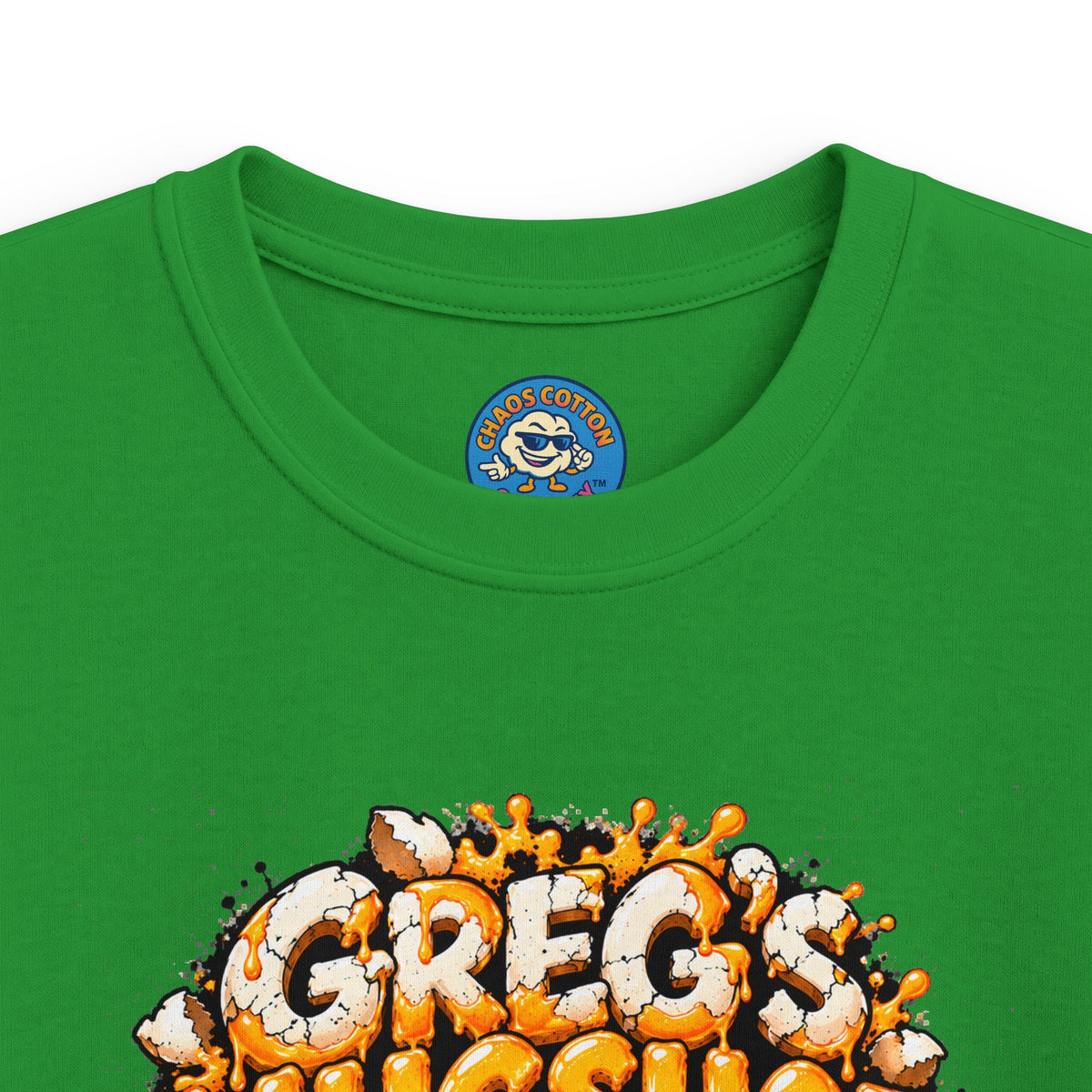 Greg the Egg "Greg's Mugshot" Kids T-Shirt
