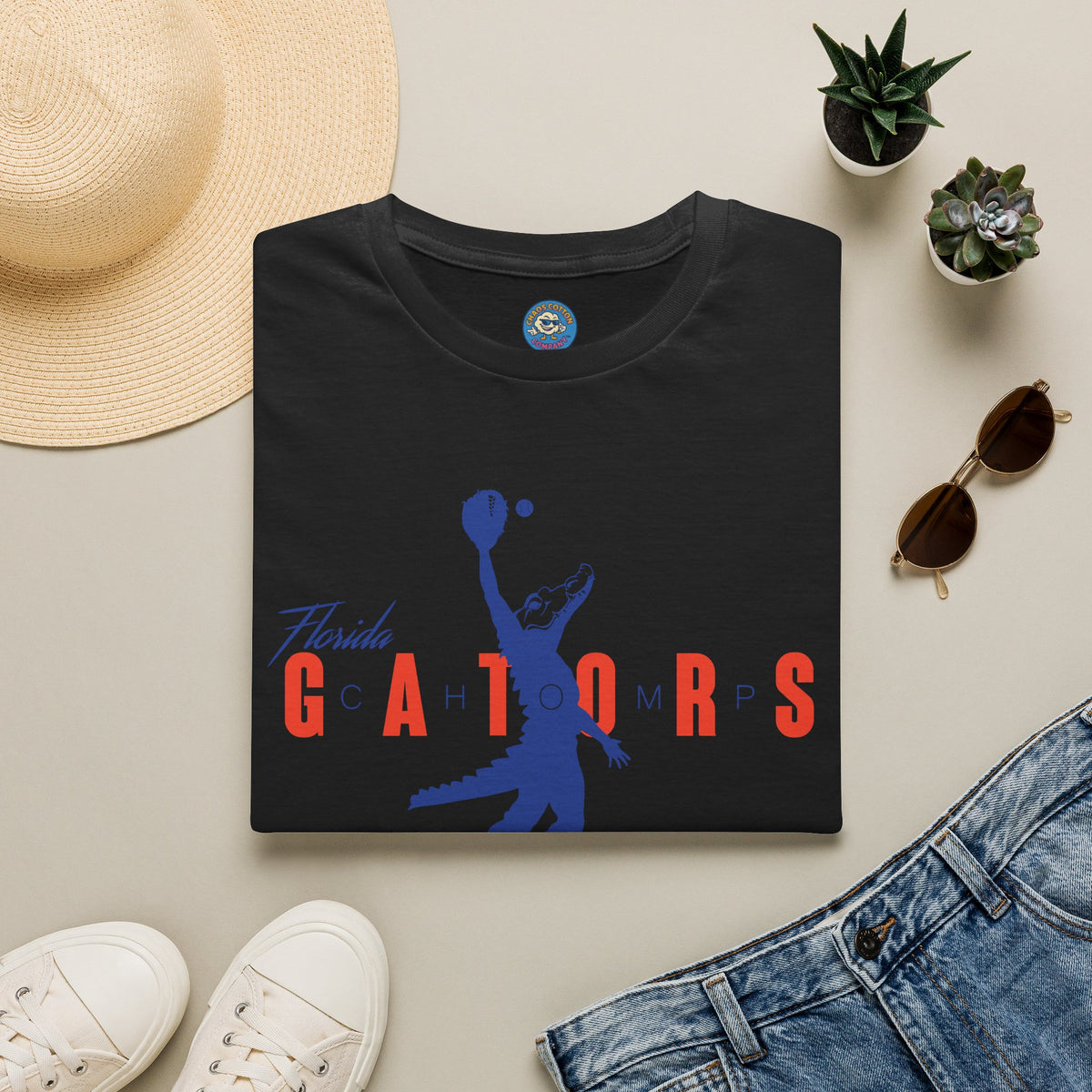 Florida Gators Chompman Baseball T-Shirt (V1)