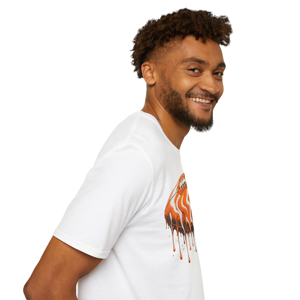 Tennessee Volunteers Drip Football T-Shirt