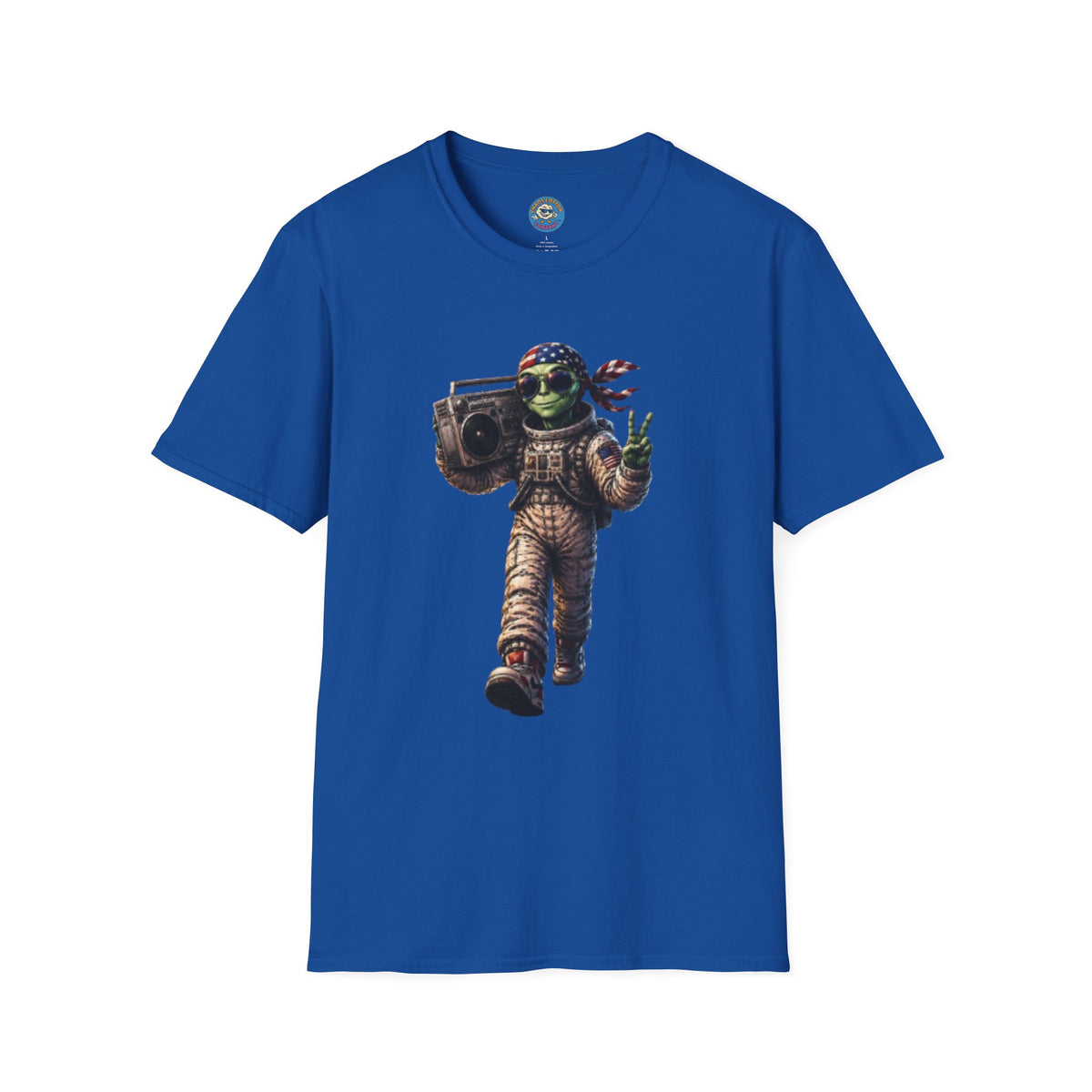Cosmic Mixtape Alien Astronaut T-Shirt