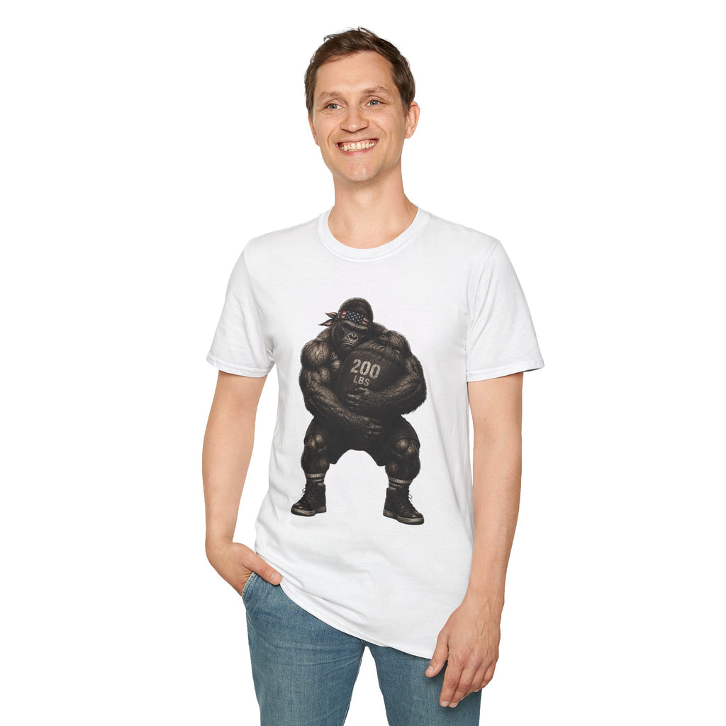 Gorilla Weightlifting T-Shirt (Strongman)