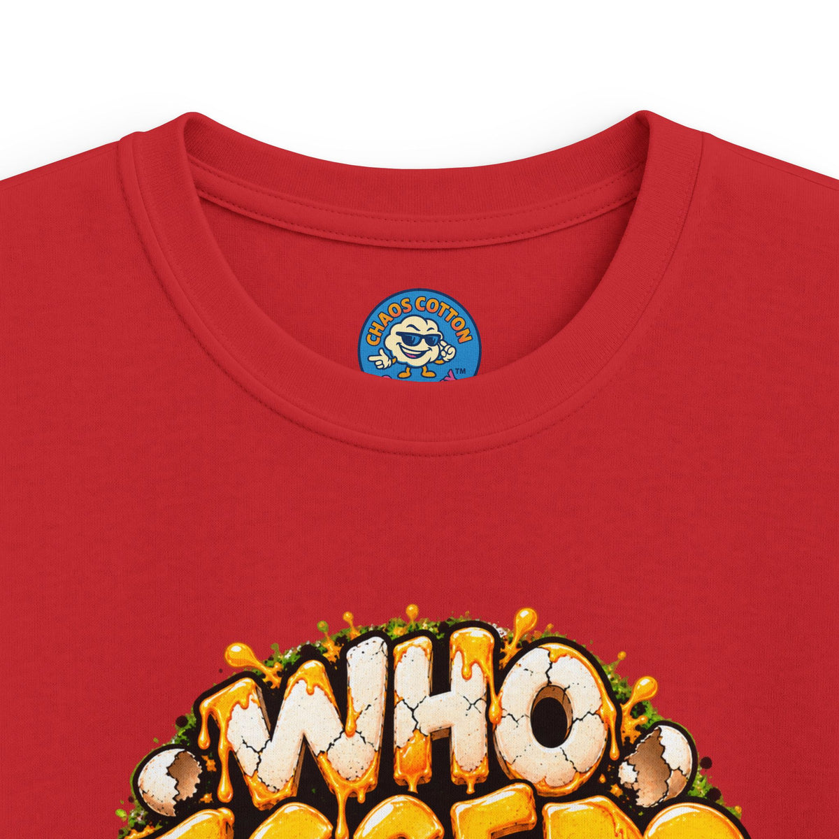 Greg the Egg "Who Egged" Kids T-Shirt