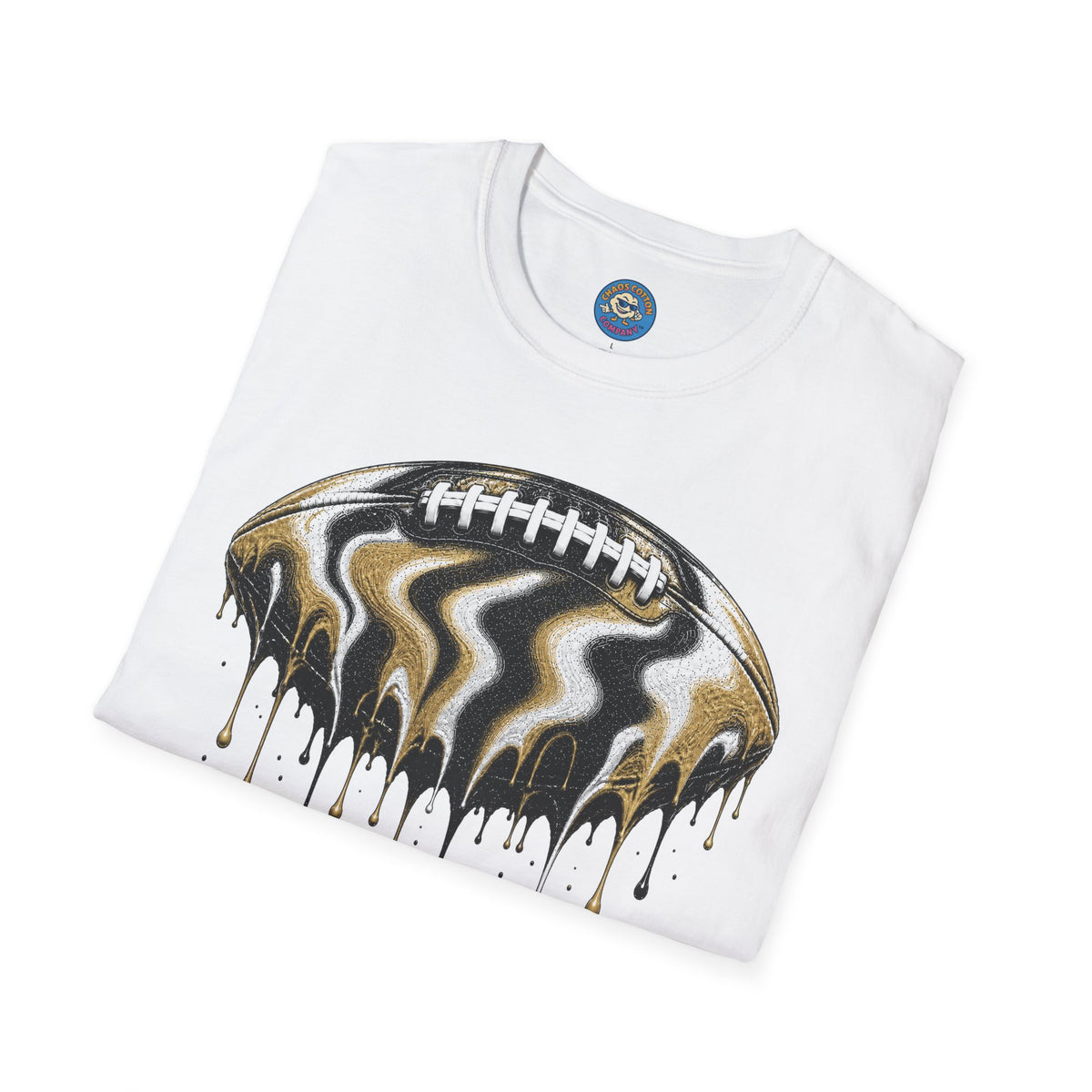 Vanderbilt Commodores Drip Football T-Shirt