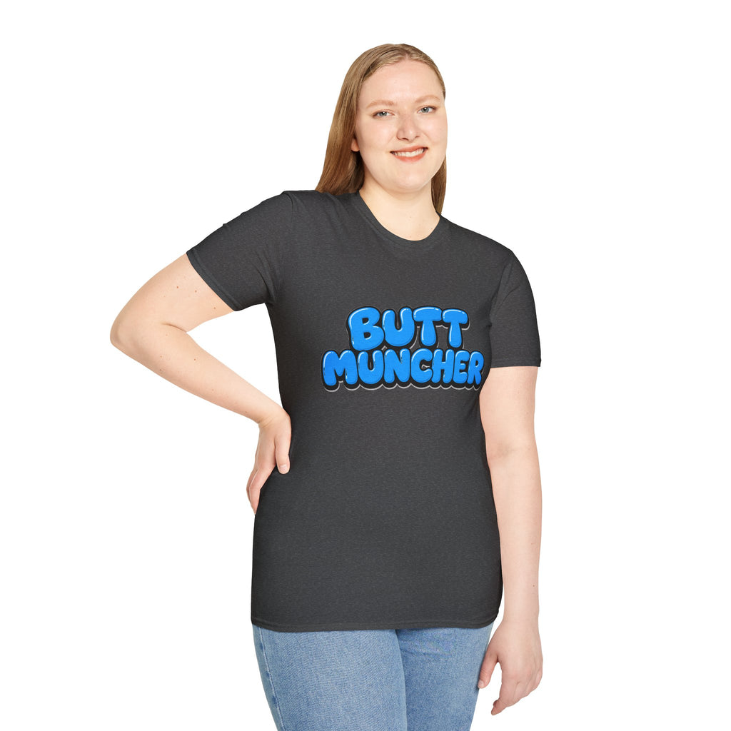 Butt Muncher T-Shirt (Blue)