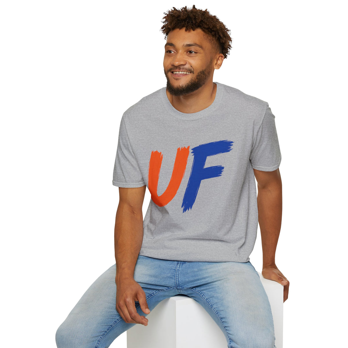 University of Florida "UF" Brush Stroke T-Shirt