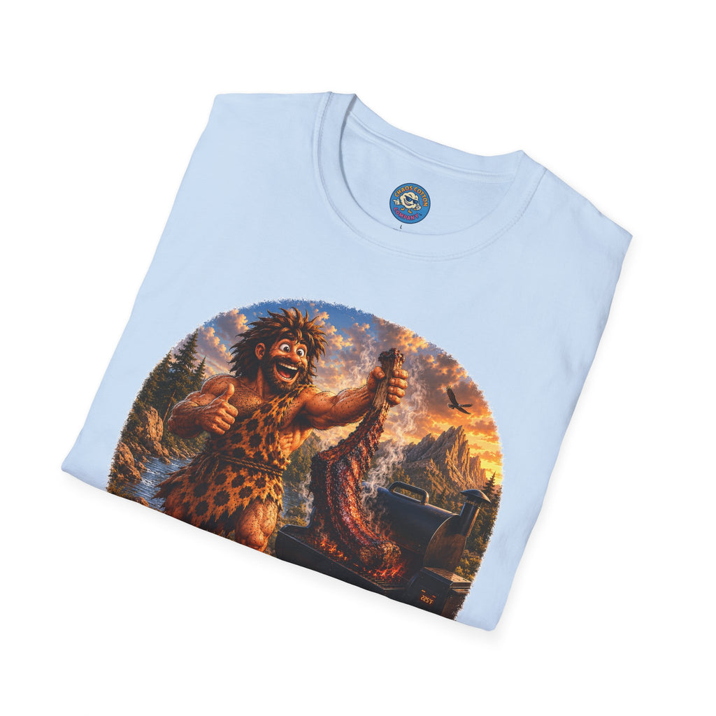 Caveman Grilling T-Shirt