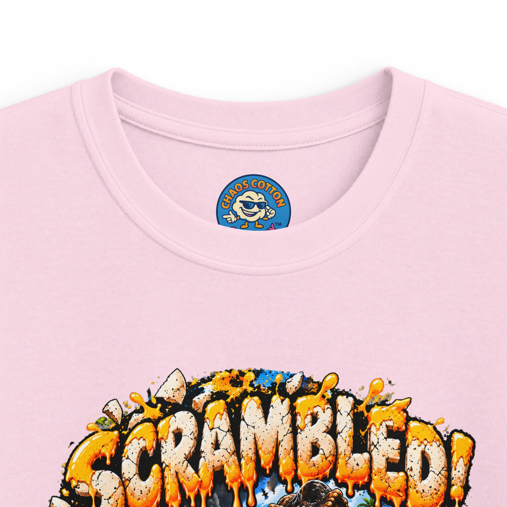 Greg the Egg "Scrambled Dinosaur" Kids T-Shirt