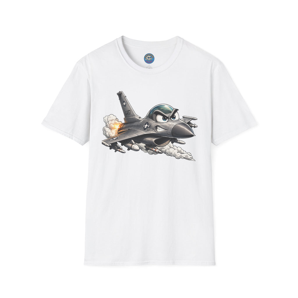 Cartoon Fighter Jet T-Shirt