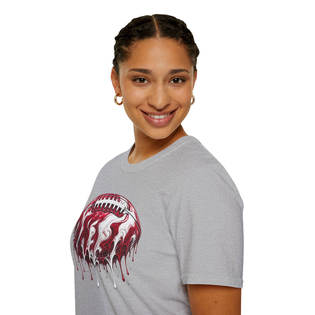 Oklahoma Sooners Drip Football T-Shirt