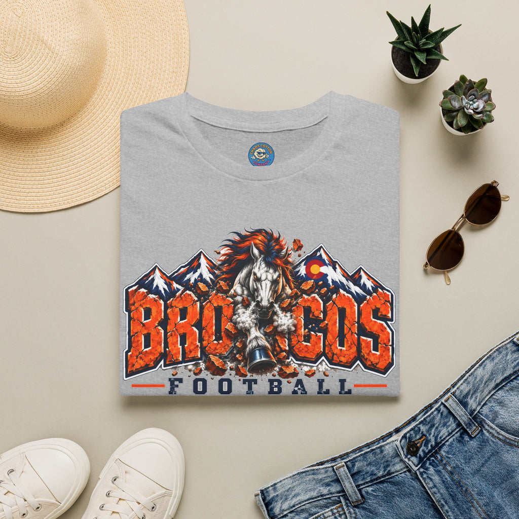 Broncos Football Mountain T-Shirt (V5)