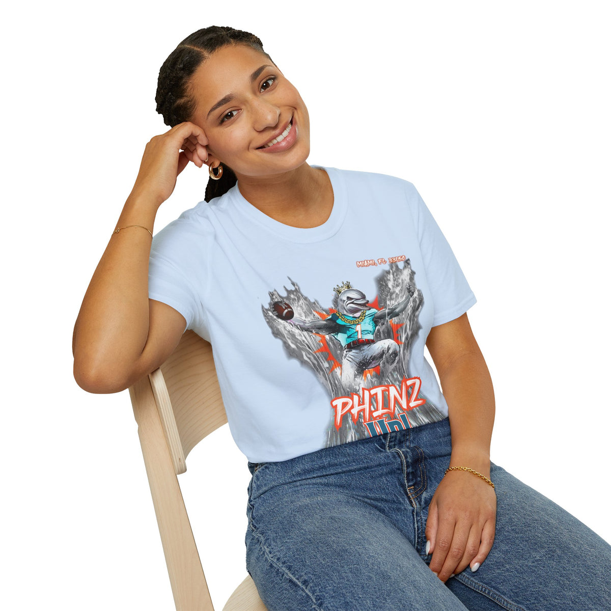 Phinz Up Miami Dolphins T-Shirt (V2)