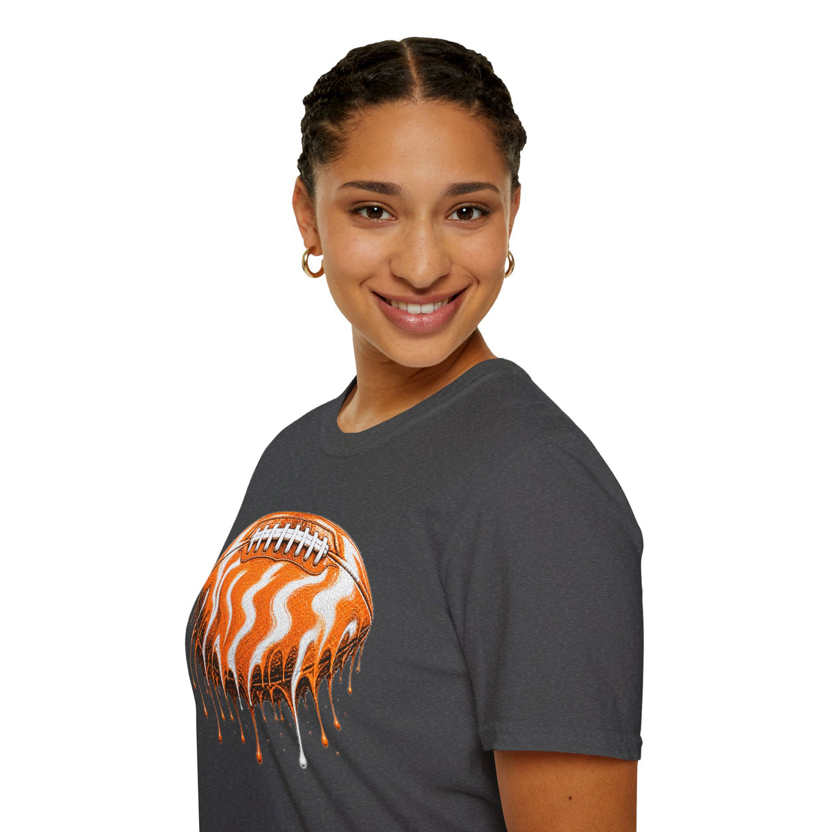 Tennessee Volunteers Drip Football T-Shirt