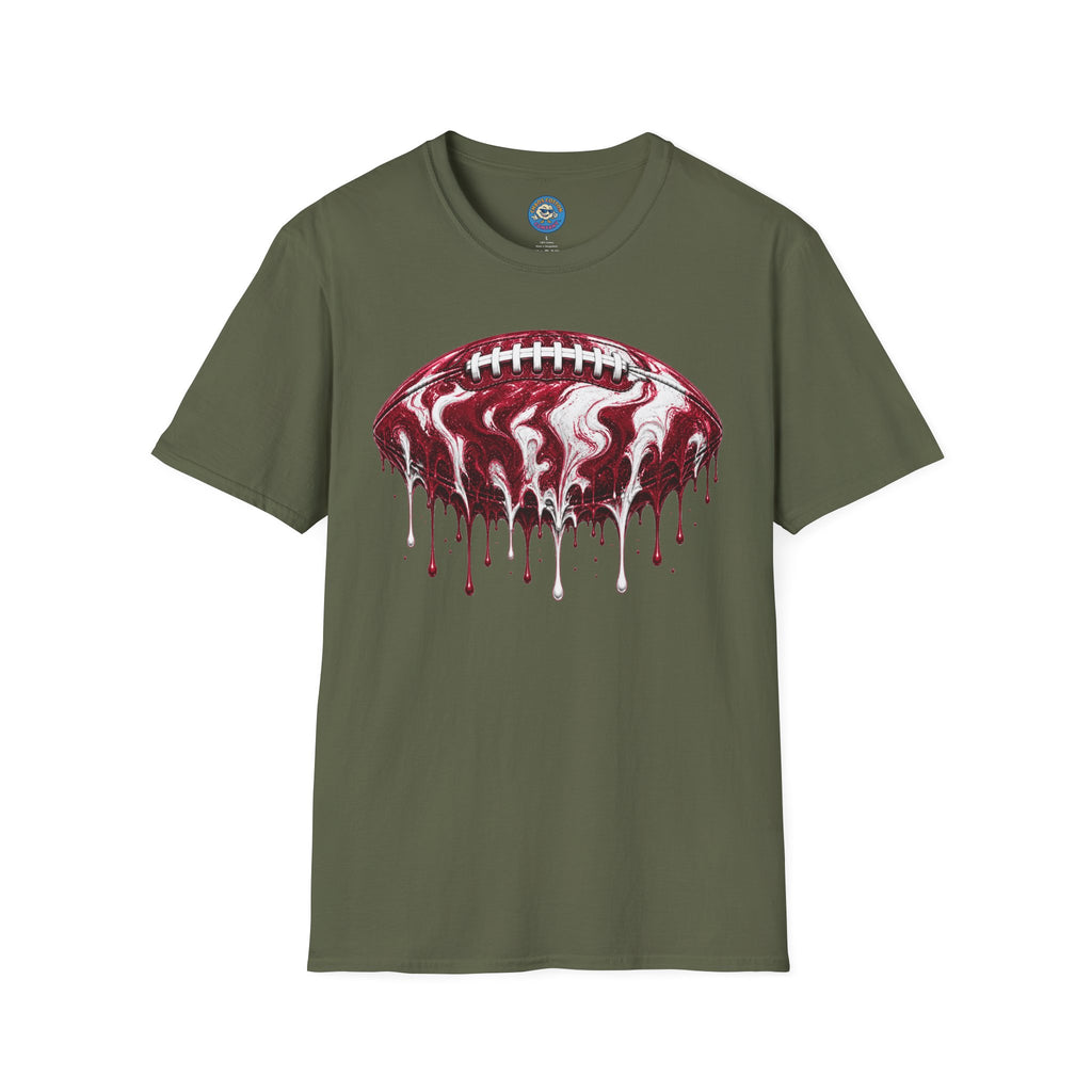 Alabama Crimson Tide Football Drip T-Shirt