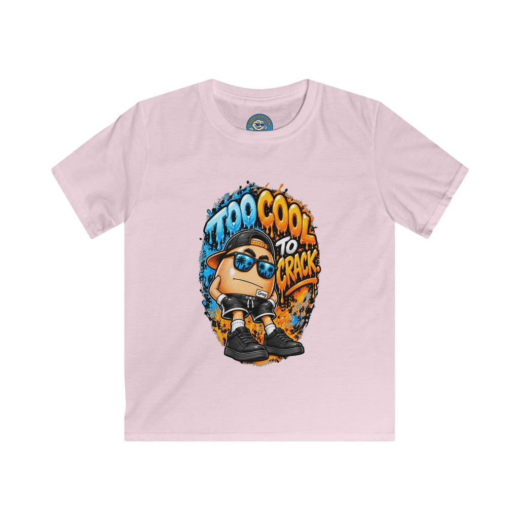 Greg the Egg " Too Cool to Crack" Kids T-Shirt