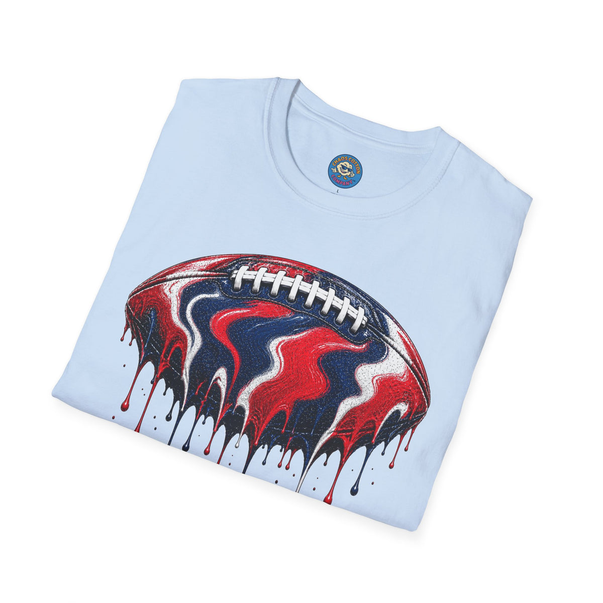 Ole Miss Drip Football T-Shirt