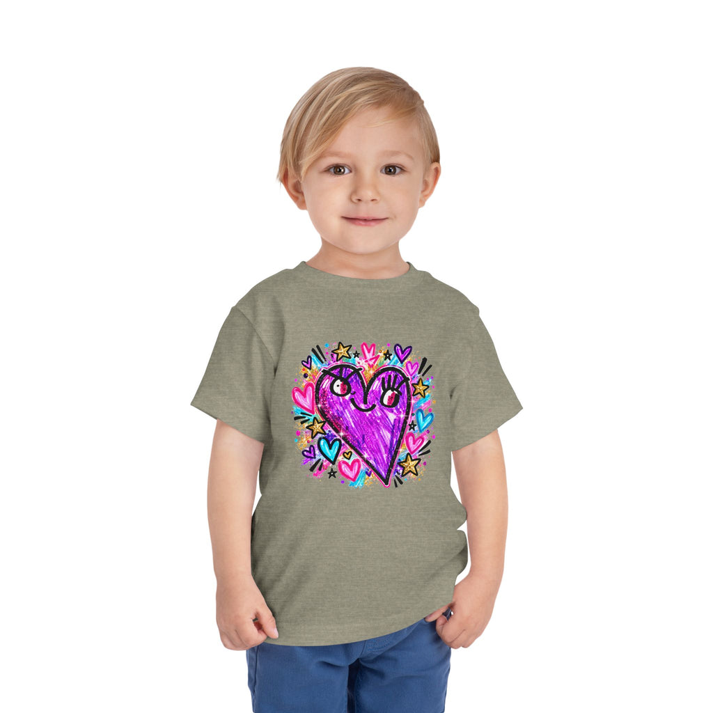 Hearts and Stars Toddler T-Shirt