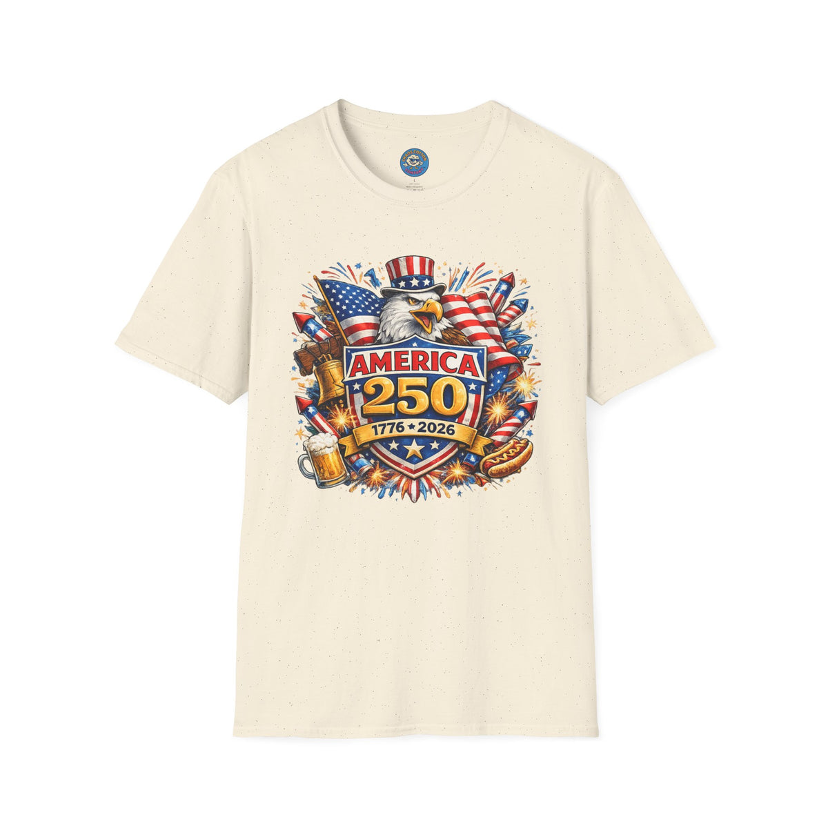 1776-2026 America 250 Patriotic T-Shirt