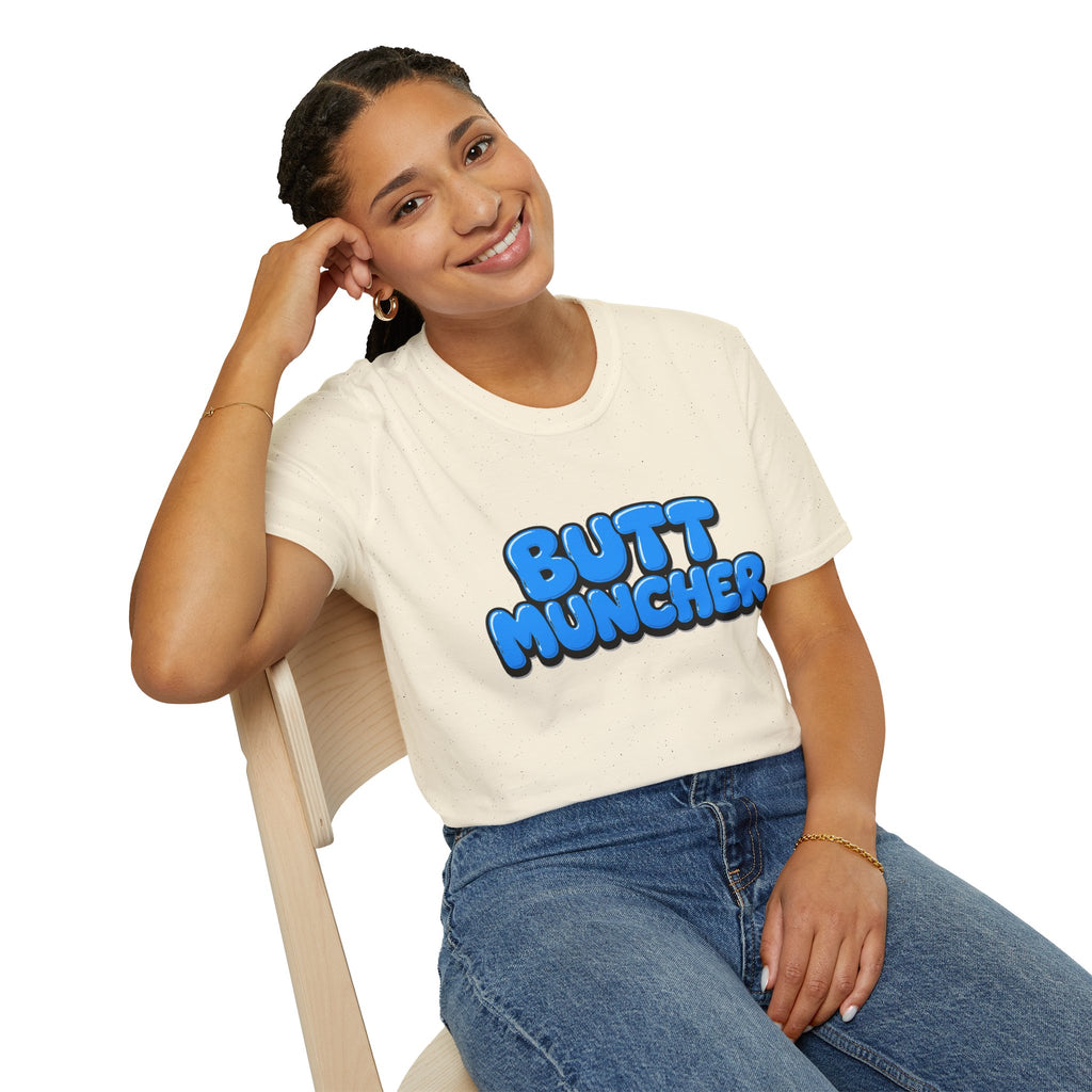 Butt Muncher T-Shirt (Blue)