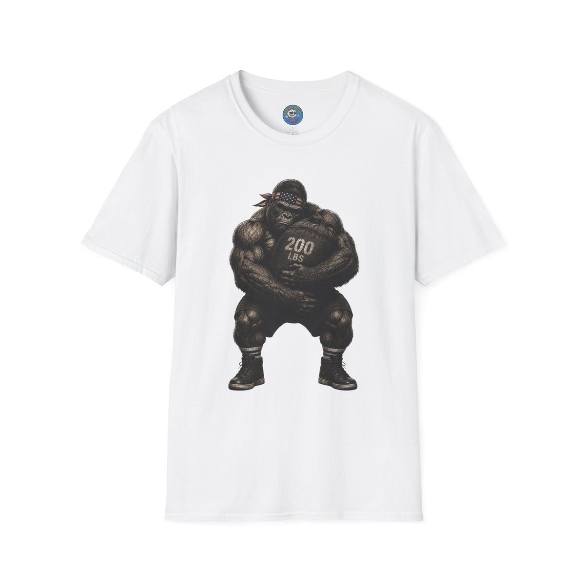 Gorilla Weightlifting T-Shirt (Strongman)