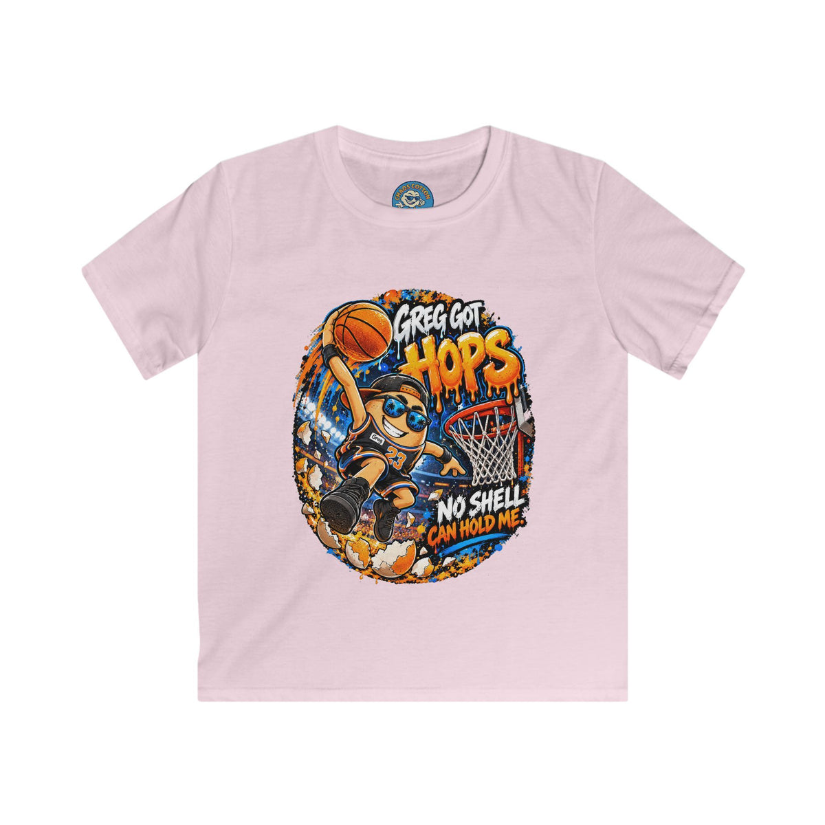 Greg the Egg "Greg Got Hops" Kids T-Shirt