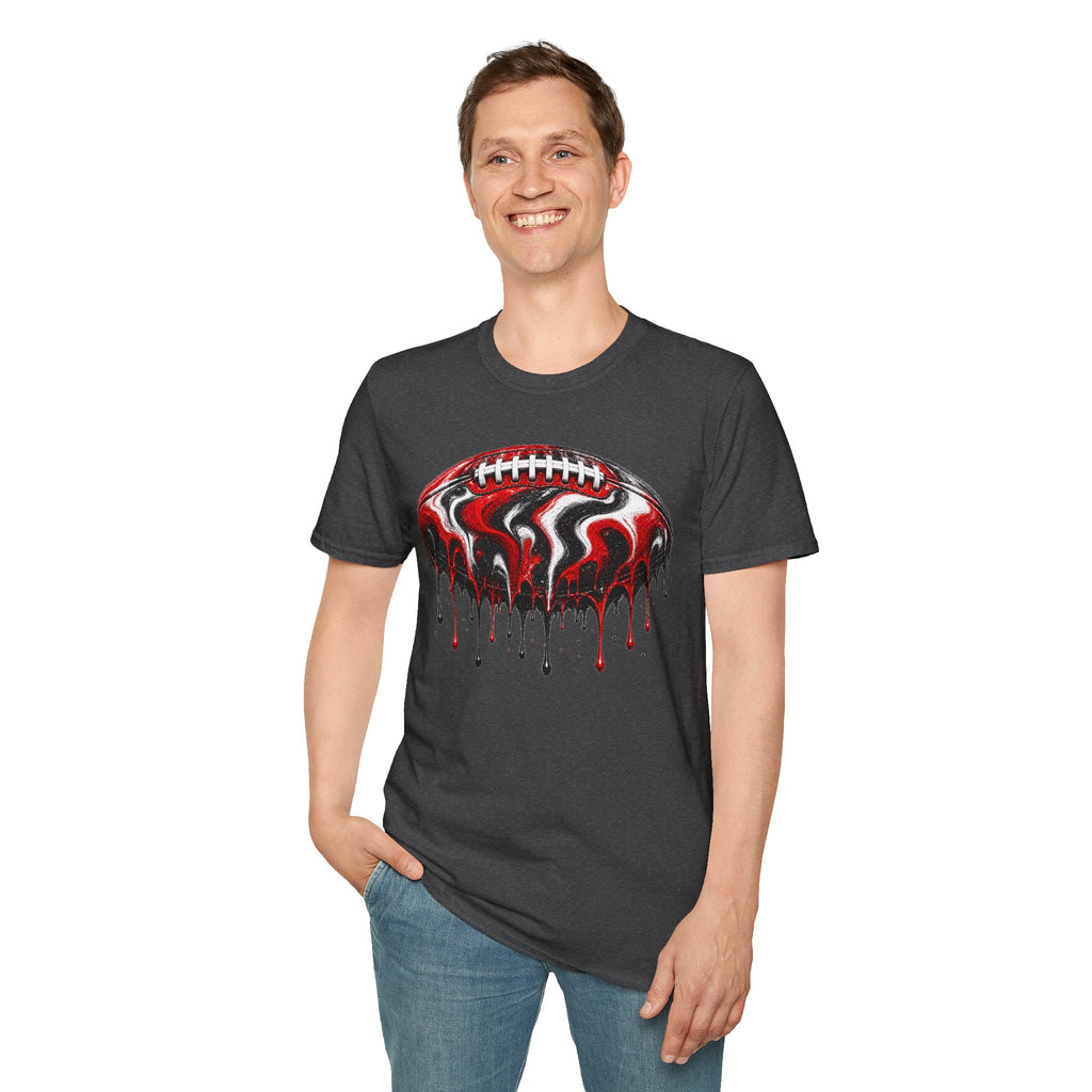 Georgia Bulldogs Drip Football T-Shirt
