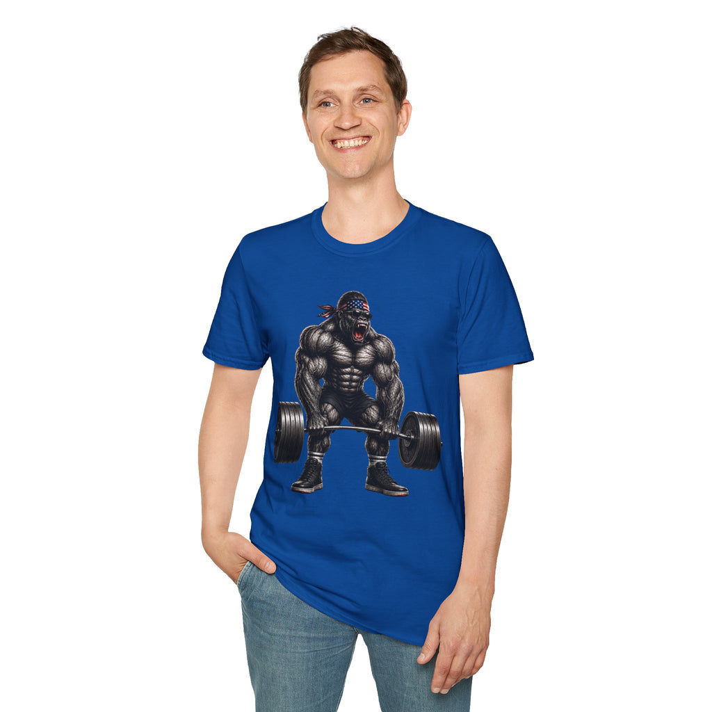 Gorilla Weightlifting T-Shirt (Deadlift)