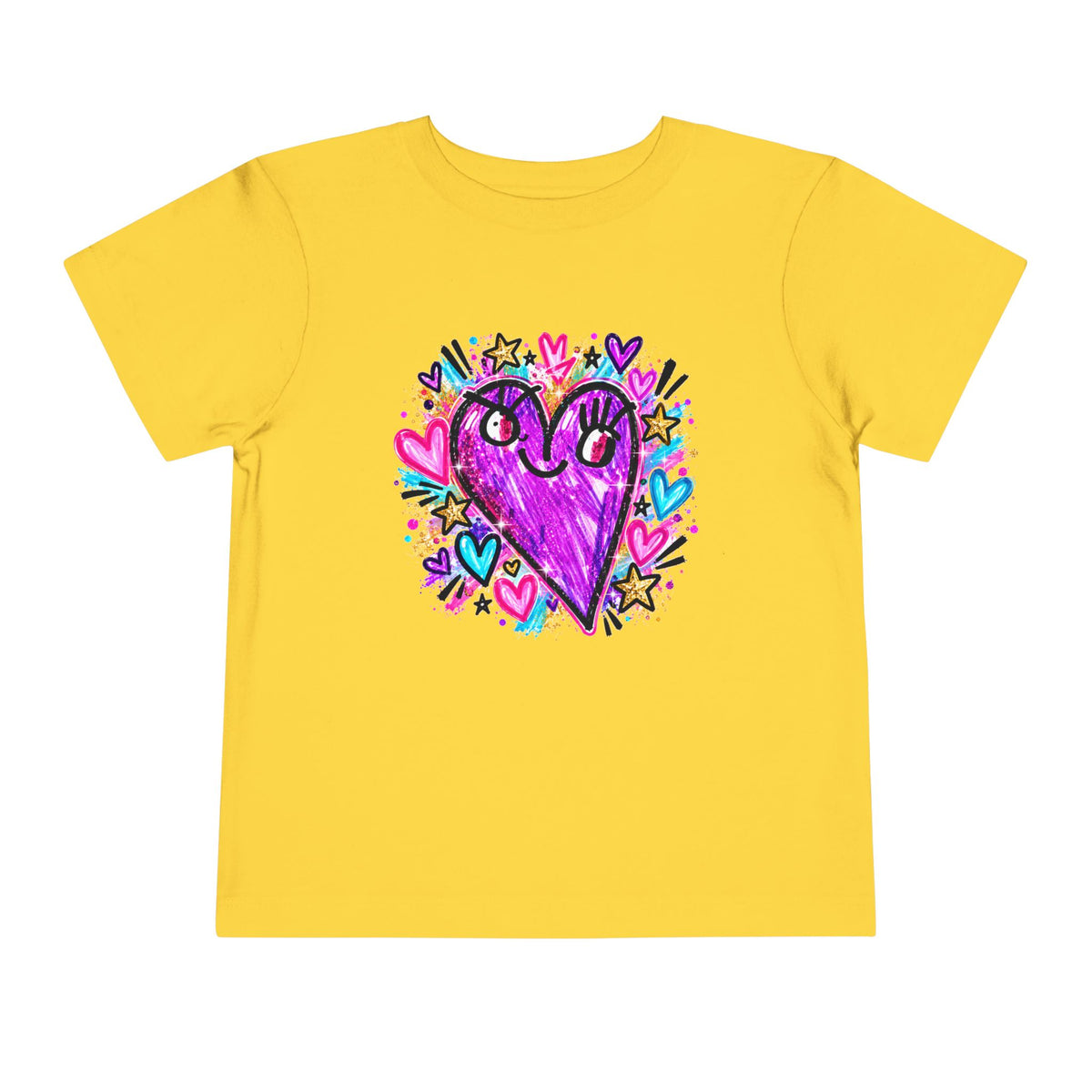 Hearts and Stars Toddler T-Shirt