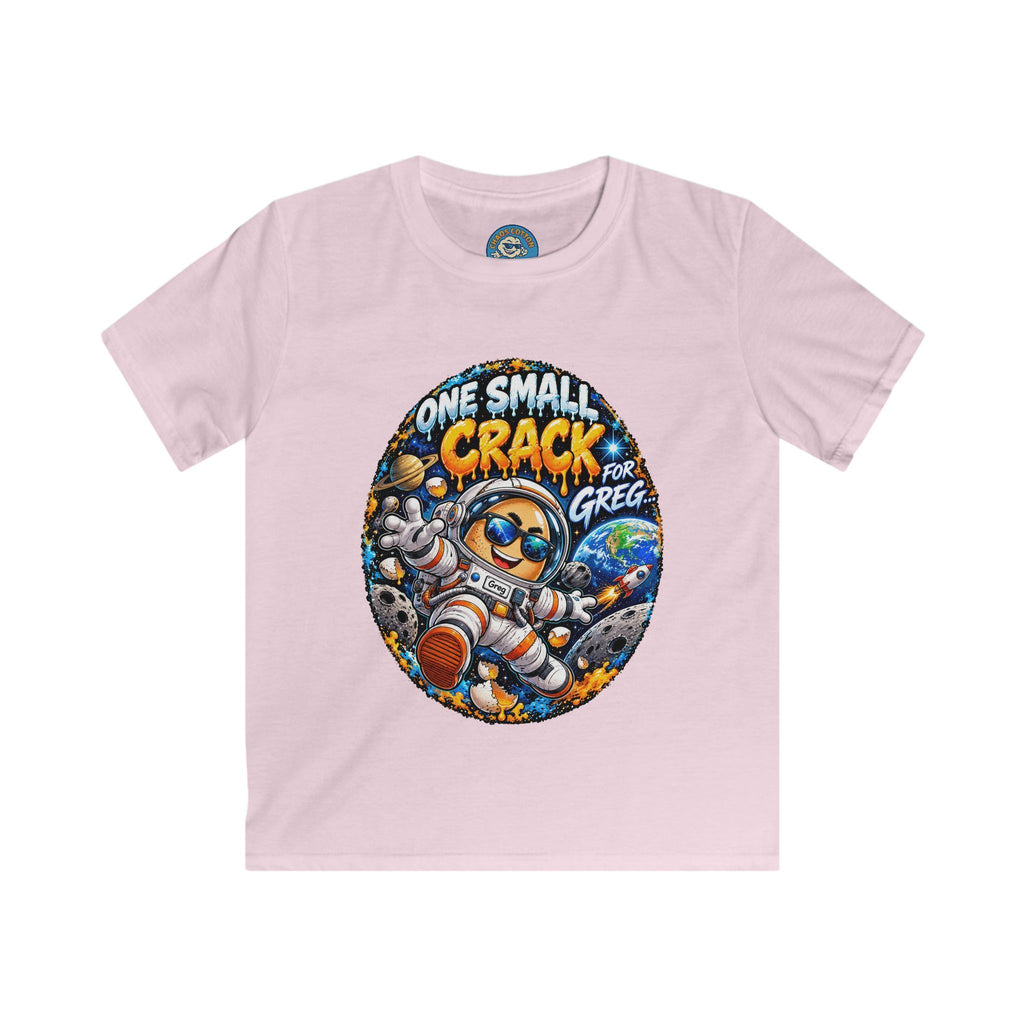 Greg the Egg "One Small Crack" Kids T-Shirt