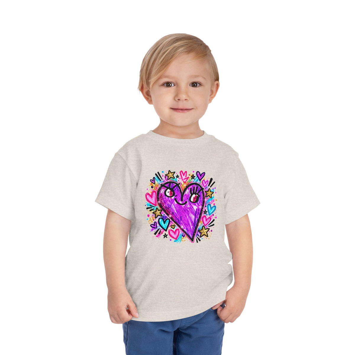 Hearts and Stars Toddler T-Shirt