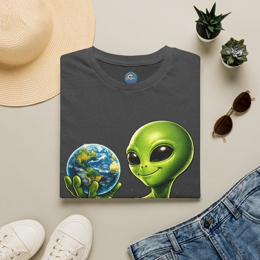Earth in Their Hands Alien T-Shirt