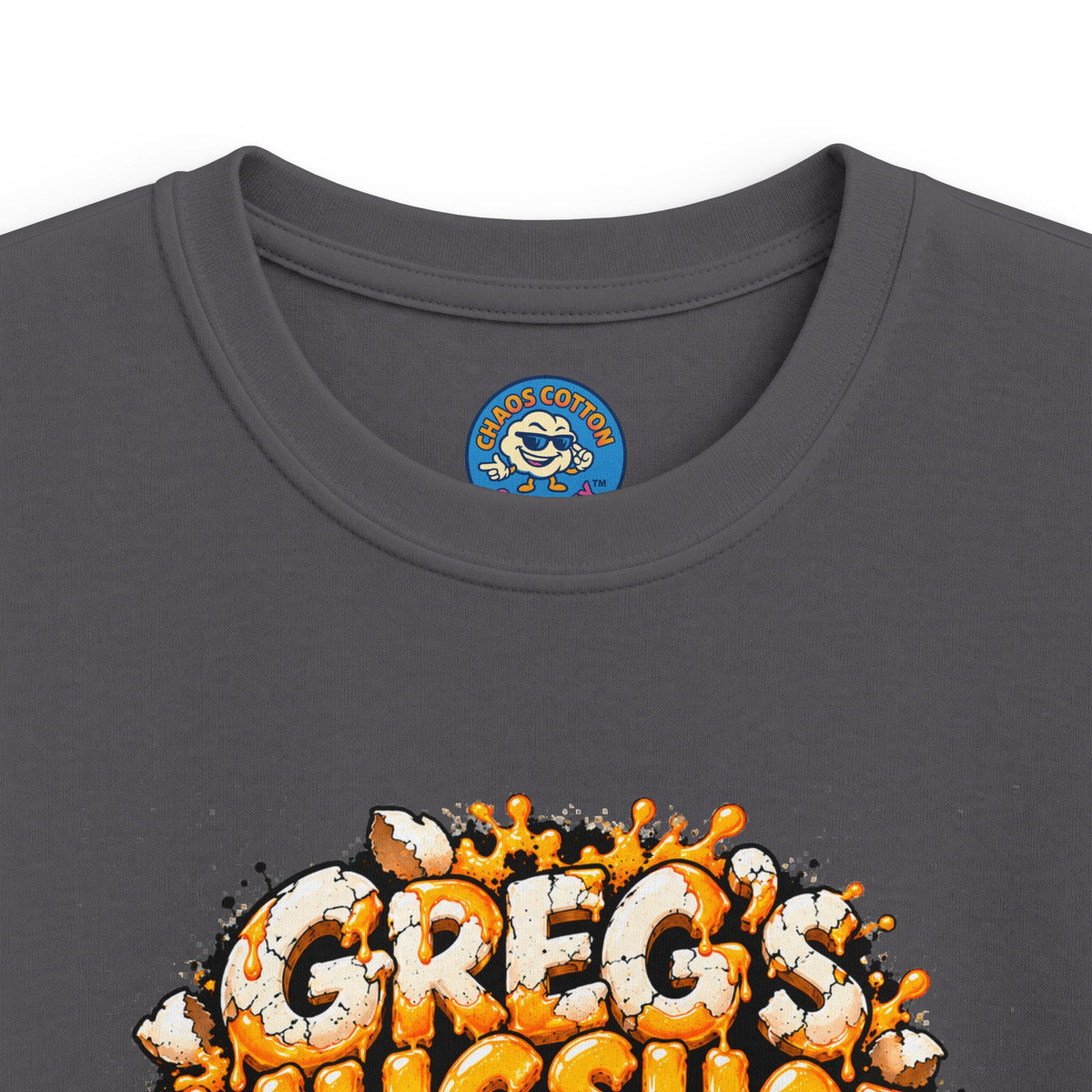 Greg the Egg "Greg's Mugshot" Kids T-Shirt