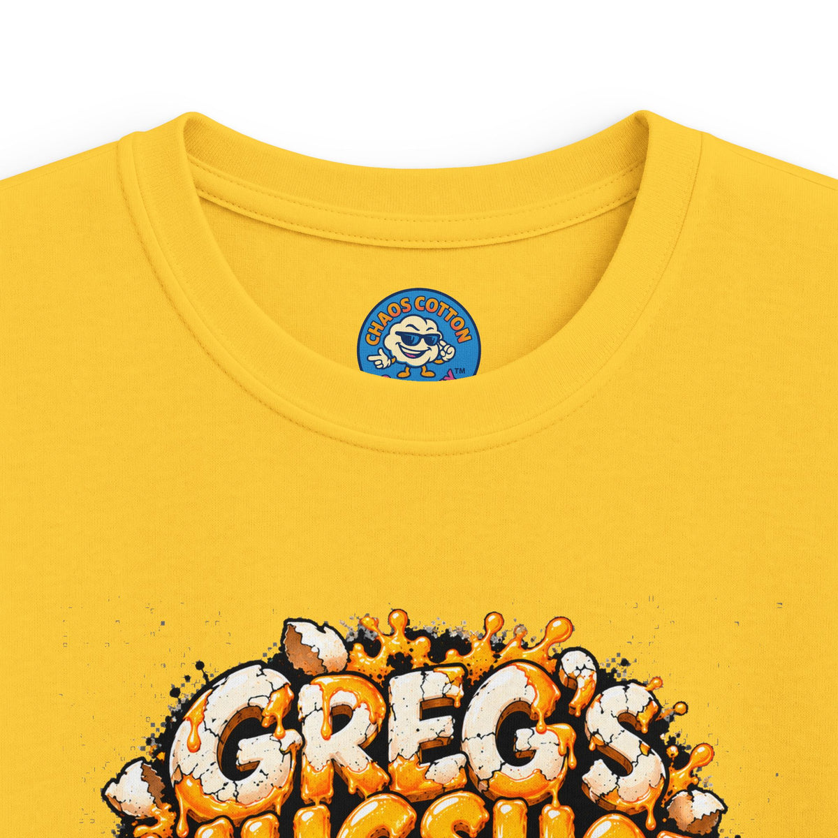 Greg the Egg "Greg's Mugshot" Kids T-Shirt