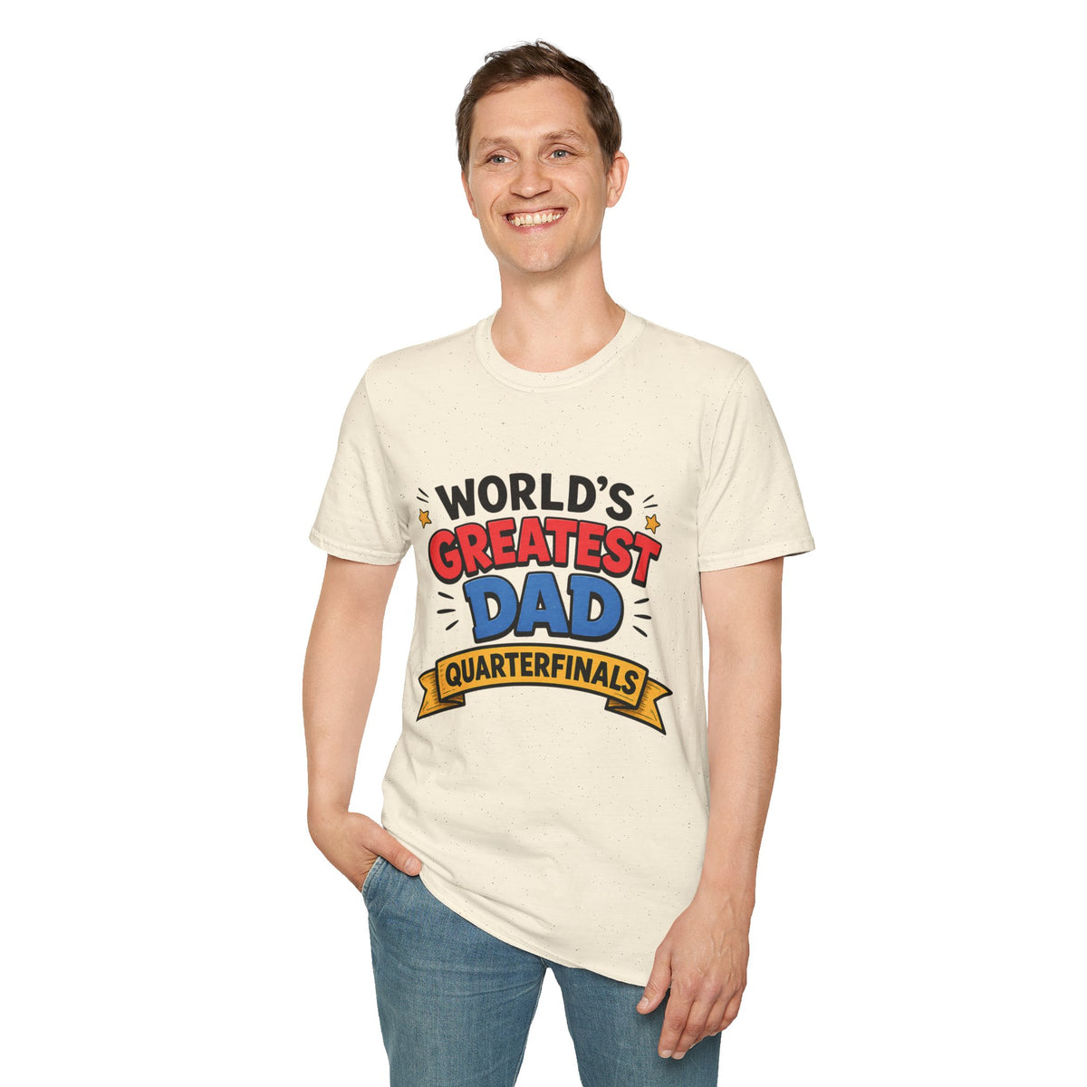 World's Greatest Dad Quarterfinals T-Shirt