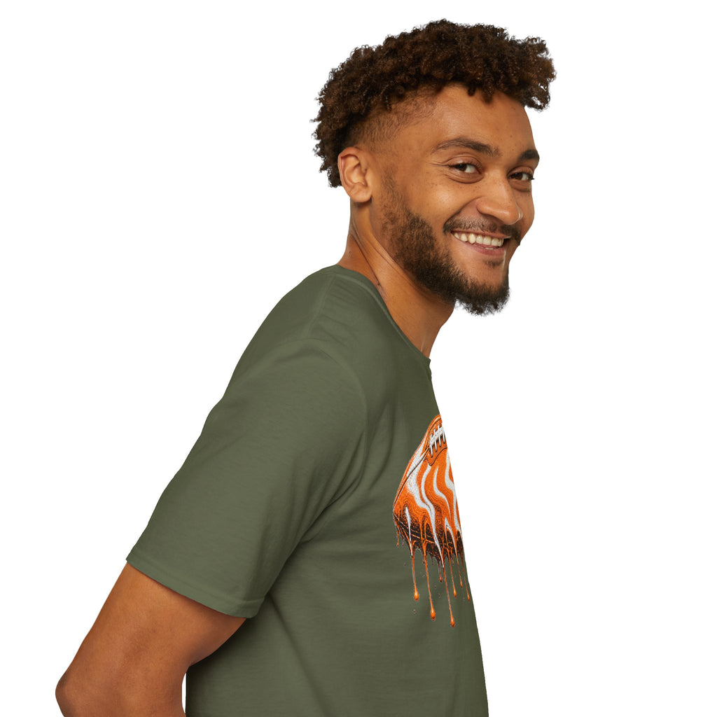 Tennessee Volunteers Drip Football T-Shirt