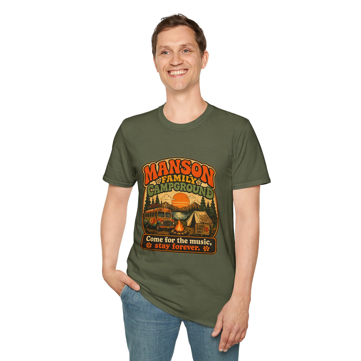 Manson Family Campground T-Shirt