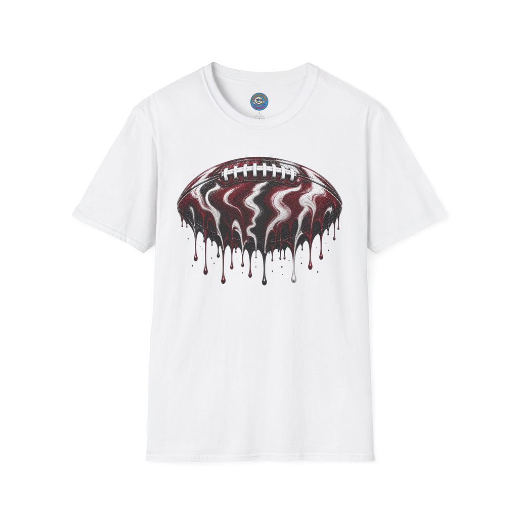 South Carolina Gamecocks Drip Football T-Shirt