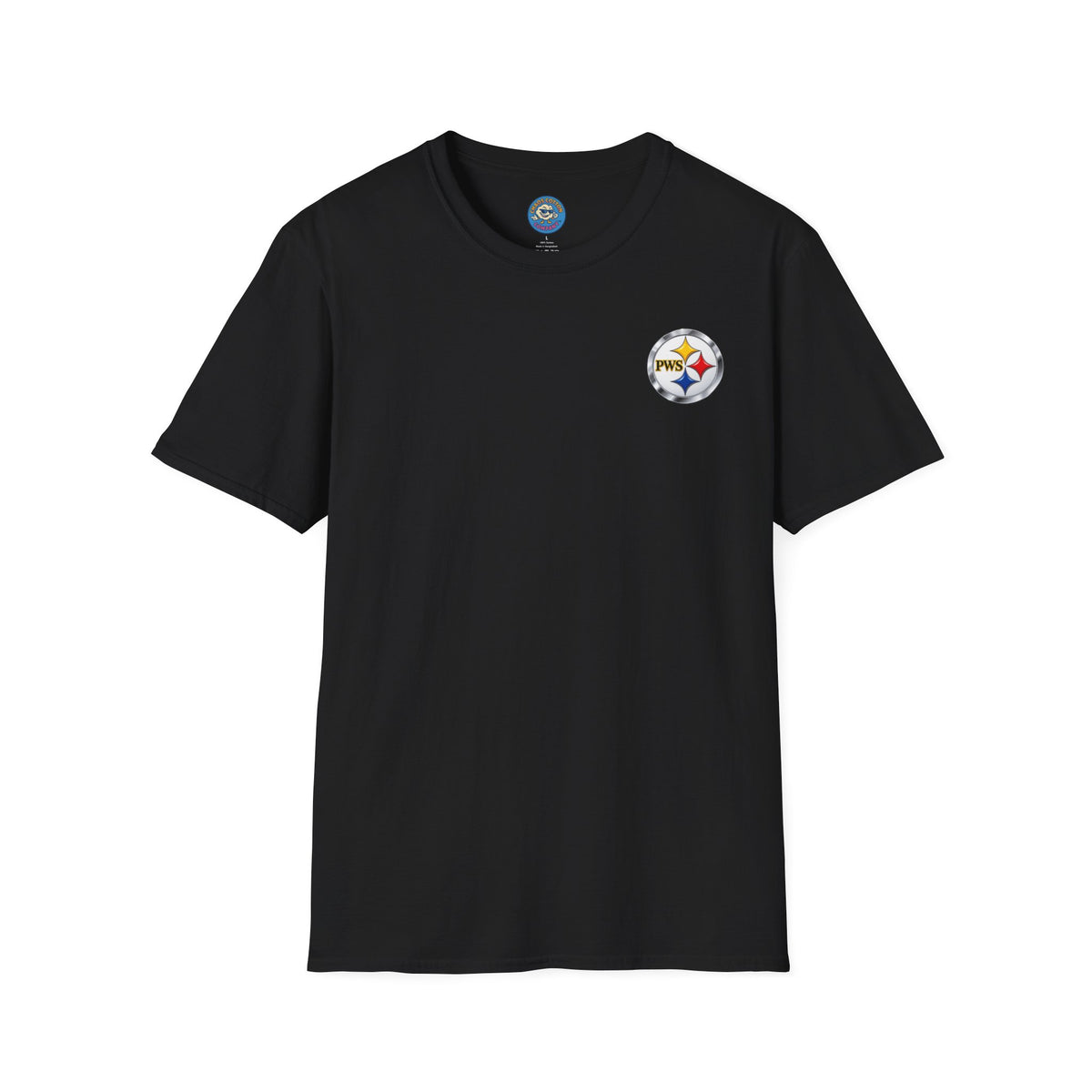 PWS Steelers Logo T-Shirt | Sports Emblem Tee