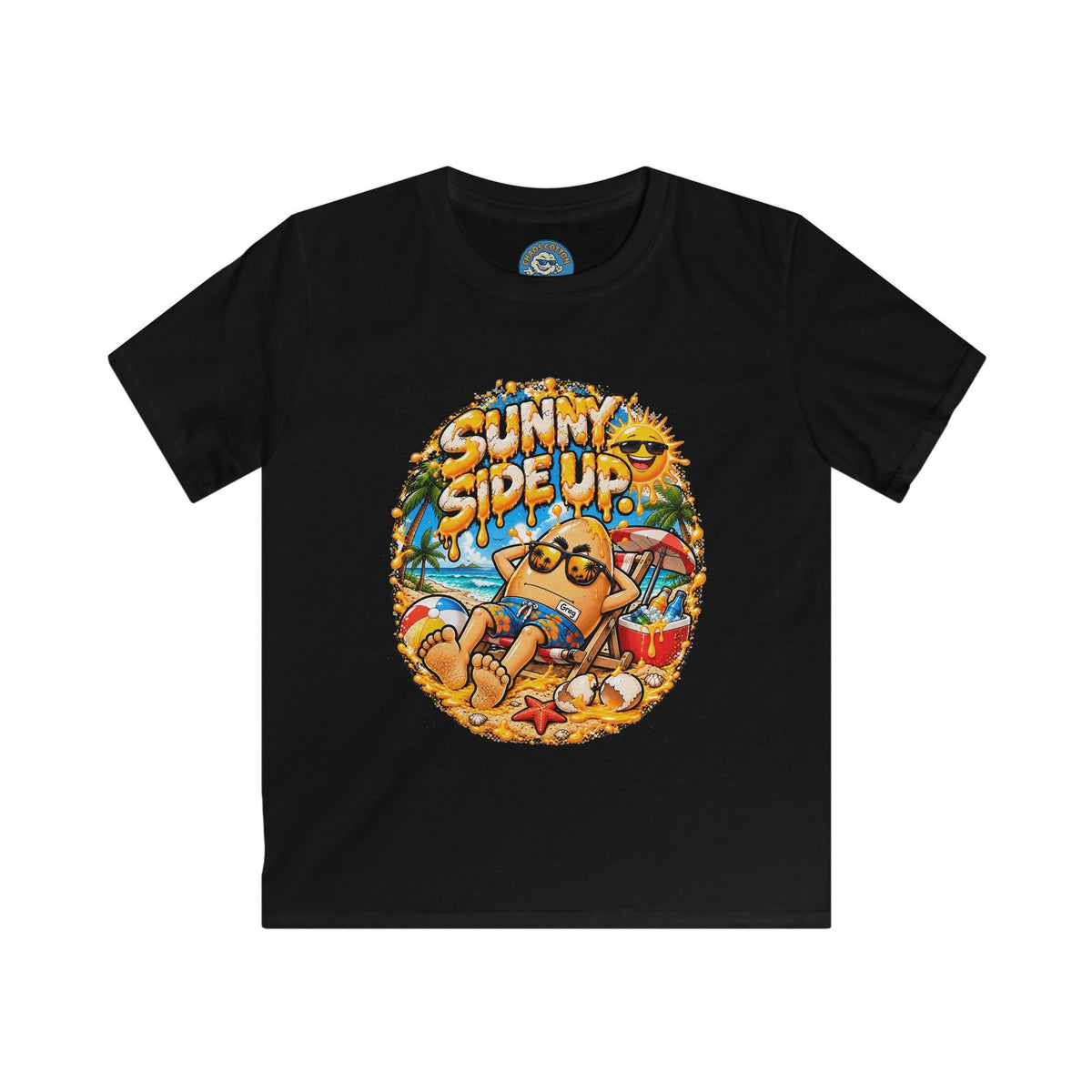 Greg the Egg "Sunny Side Up" Kids T-Shirt