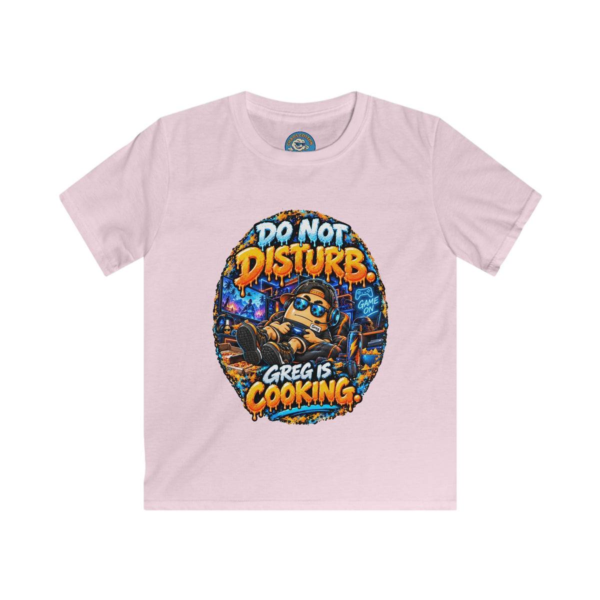 Greg the Egg "Greg is Cooking" Kids T-Shirt