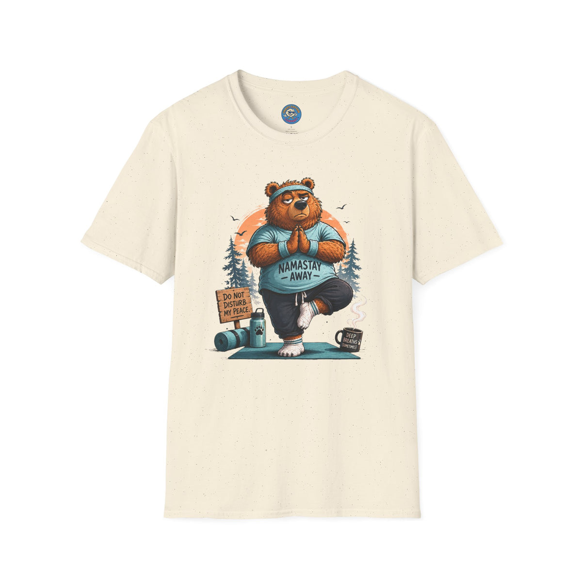 Namastay Away Bear Yoga T-Shirt