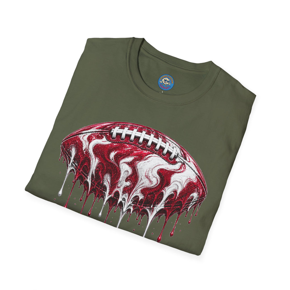 Oklahoma Sooners Drip Football T-Shirt