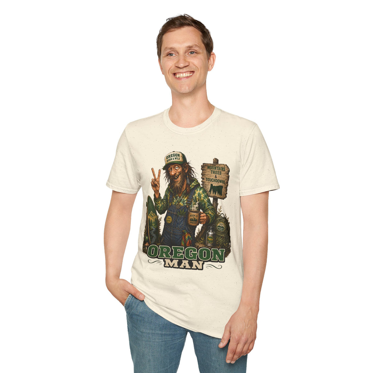 The Oregon Man Graphic T-Shirt