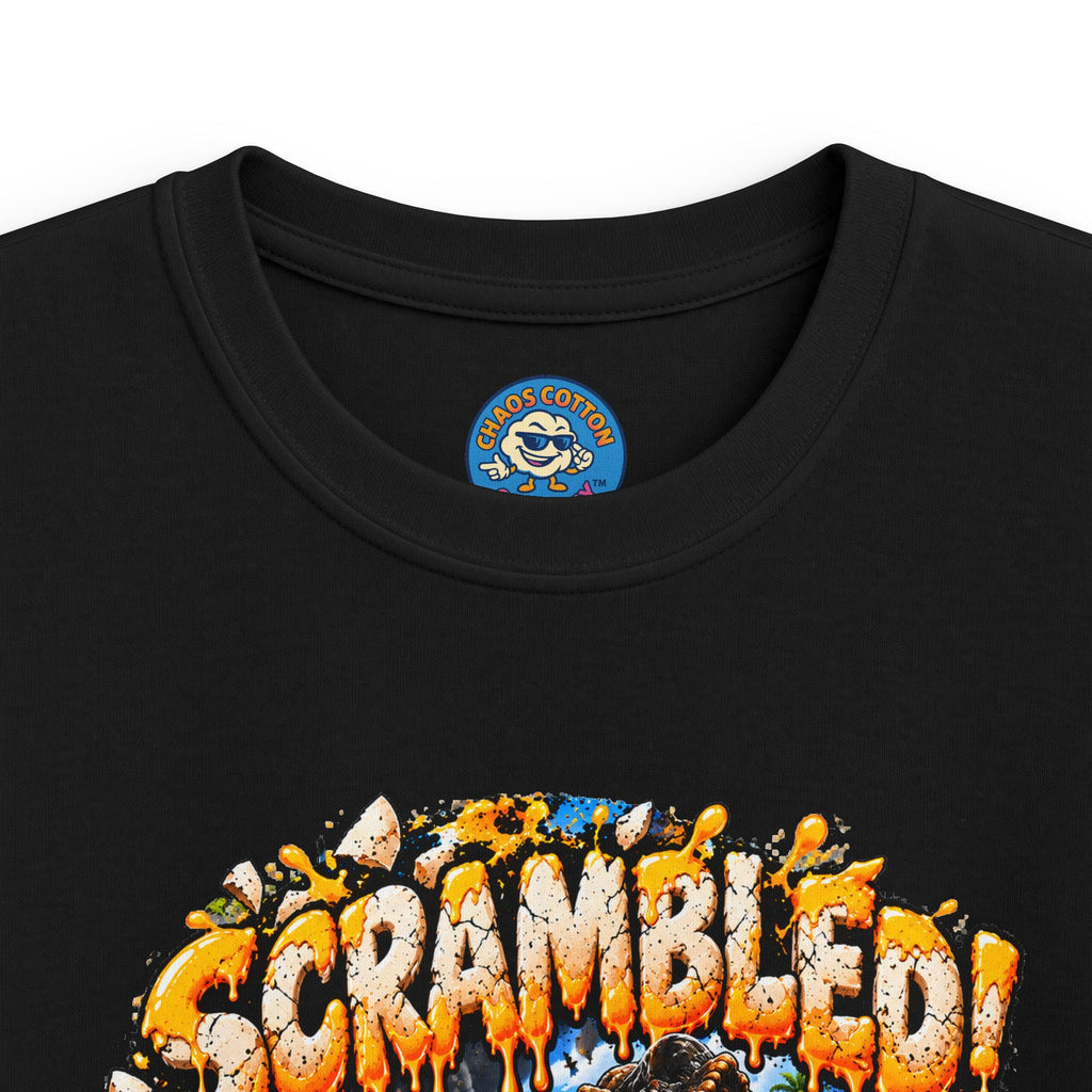 Greg the Egg "Scrambled Dinosaur" Kids T-Shirt