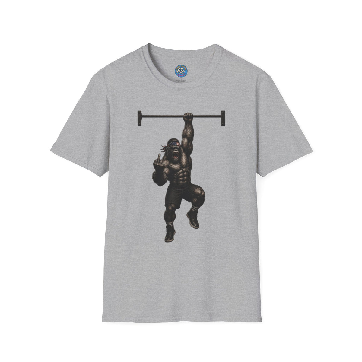 Gorilla Weightlifting T-Shirt (Hanging)