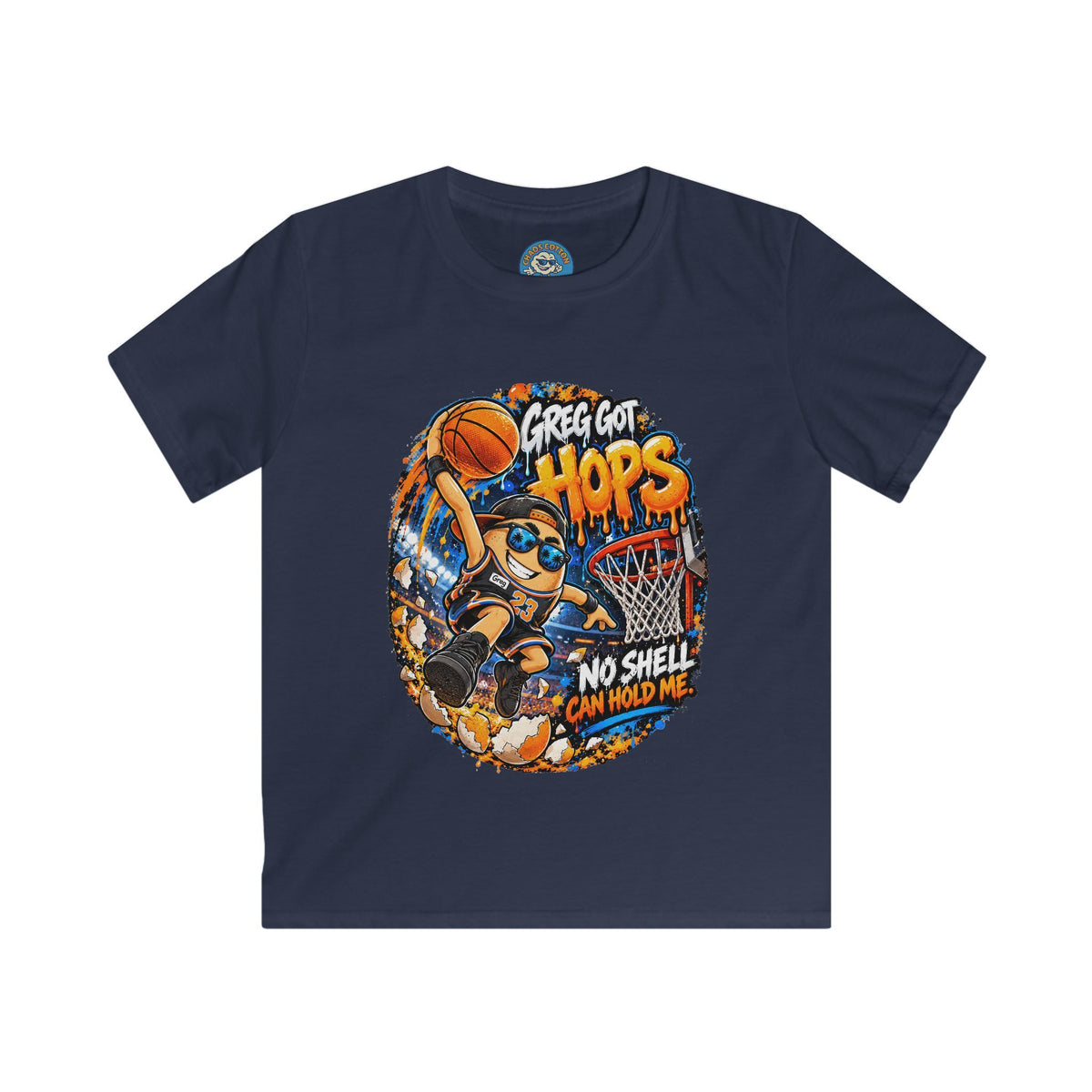 Greg the Egg "Greg Got Hops" Kids T-Shirt