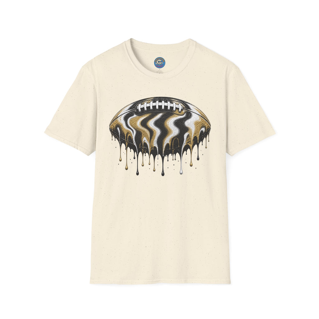 Vanderbilt Commodores Drip Football T-Shirt