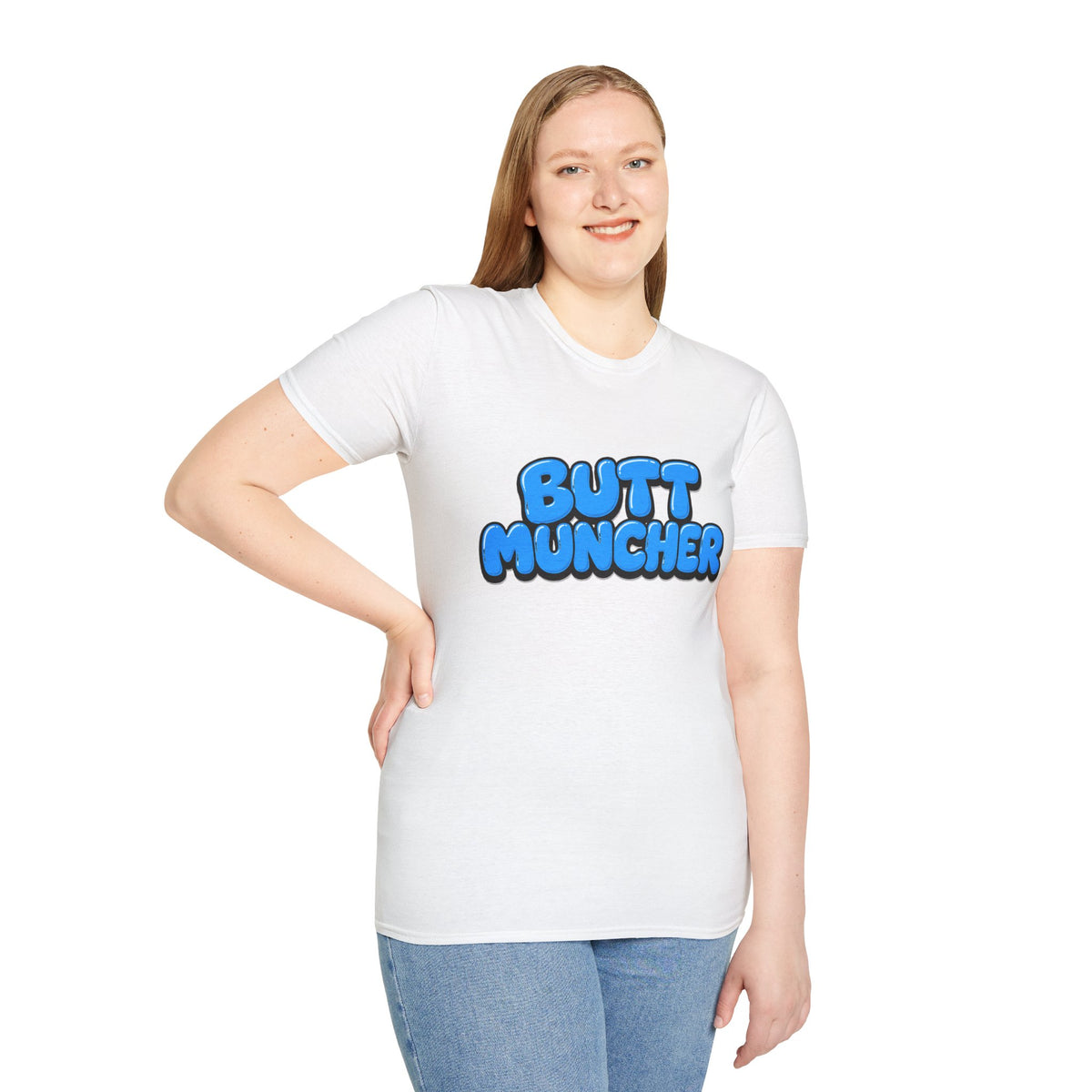 Butt Muncher T-Shirt (Blue)
